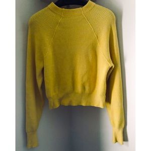 Yellow Free People Sweater Sz small
